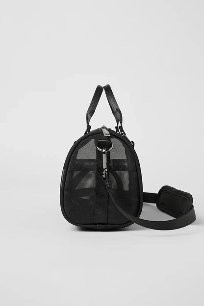 Mini Sheer Duffle - Zwart