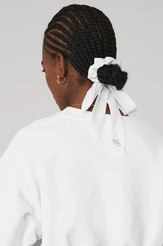 Love Knots Stropdas Scrunchie Wit