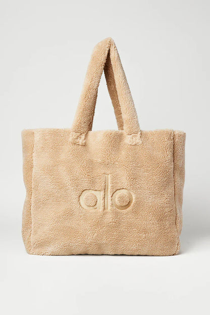 Foxy Sherpa Tote Camel