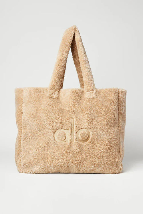 Foxy Sherpa Tote Beige