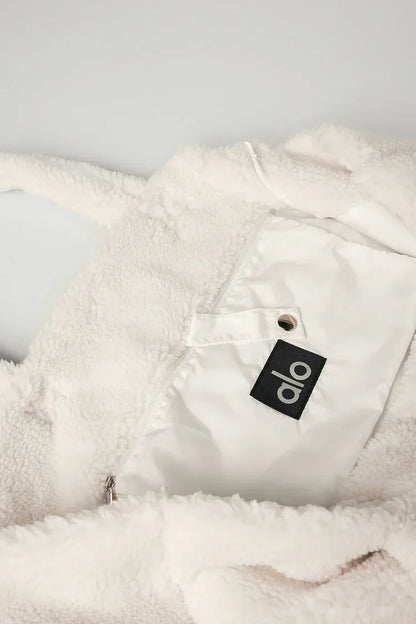 Foxy Sherpa Tote Wit