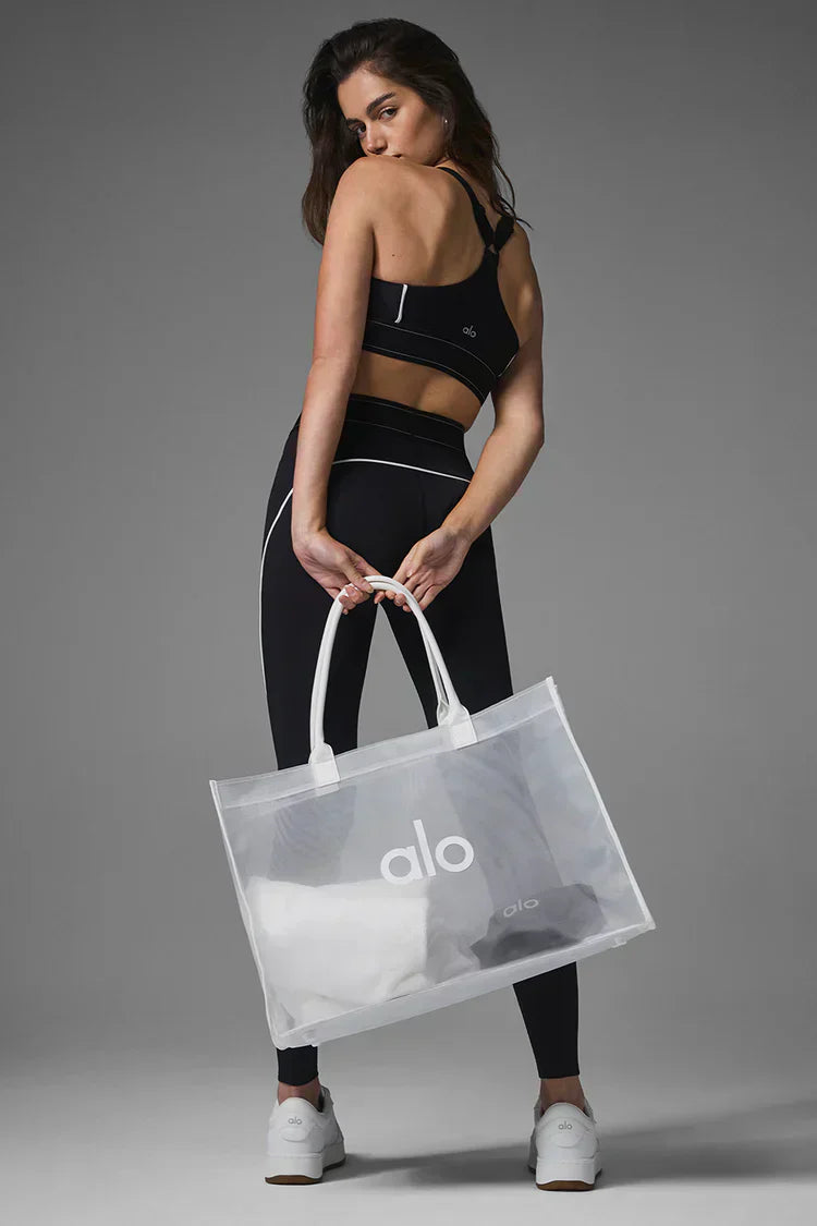 Transparante Tote Bag Wit