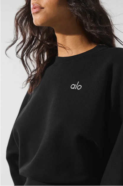 Cropped Accolade Crewneck