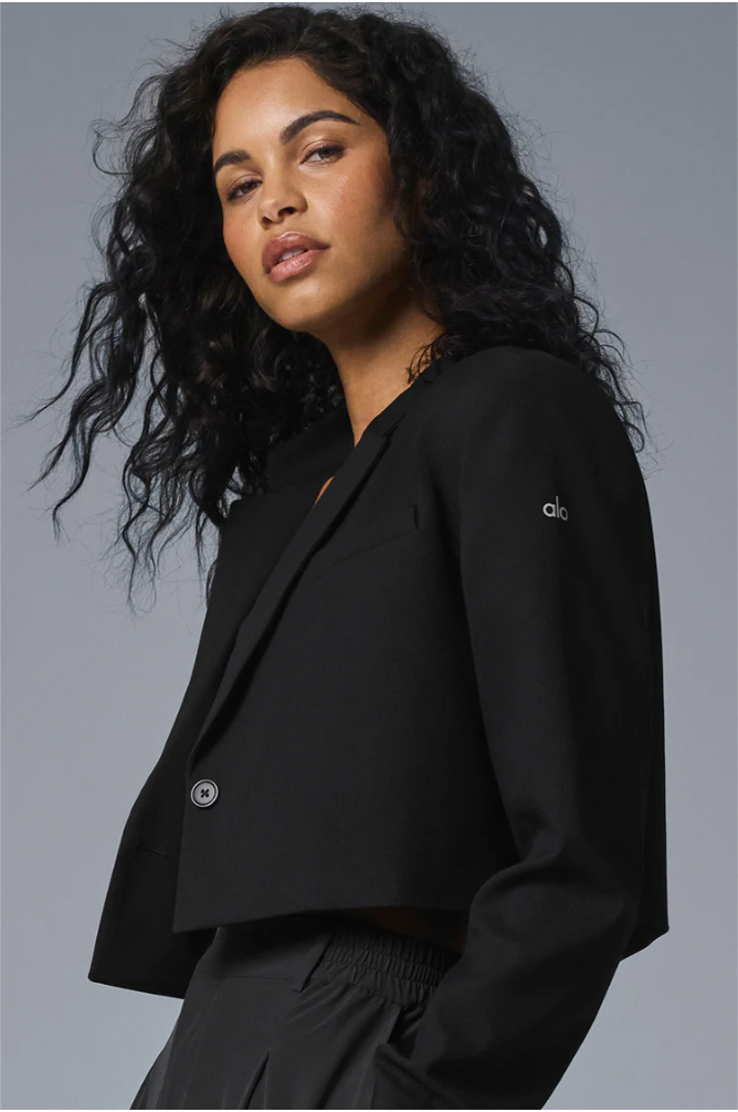 Cropped First-Class Blazer