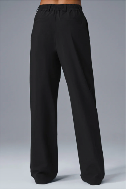 Cropped First-Class Blazer & High-Waist Pursuit Trouser (Long) Set